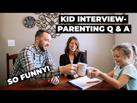 7 YEAR OLD INTERVIEWS ABOUT PARENTING | Embryo Adoption Interview Kick-Off