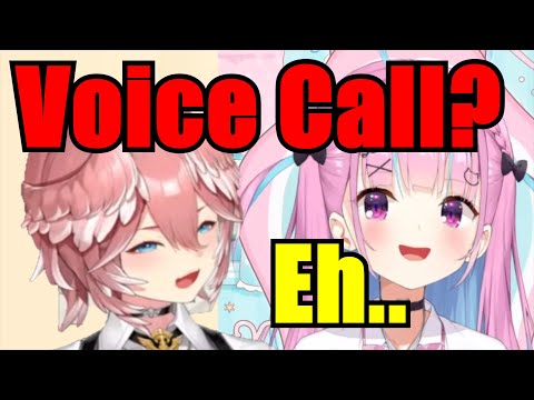 Aqua Panics When Lui Asked To Voice Call With Her【Hololive】