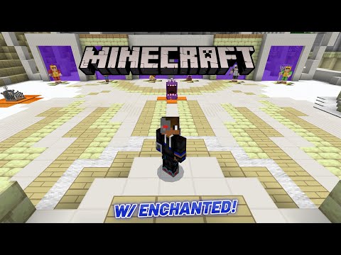 Minecraft - Playing Server Mini-Games w/ Enchanted!