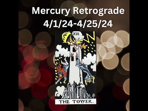 Mercury Retrograde in Aries 4/1/24-4/25/24 ❤️🔥🧿⚡⭐