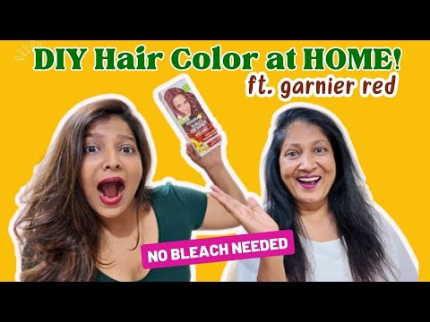 I tried coloring my mom’s hair red at HOME! Here’s what happened (Ft. Garnier)