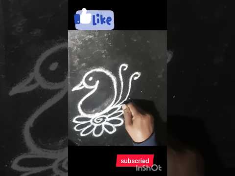 daily use rangoli design | simple kolam design | aary creative rangoli |