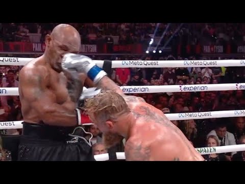 Mike Tyson vs Jake Paul Full Fight | Jake Paul vs Mike Tyson Fight Highlights