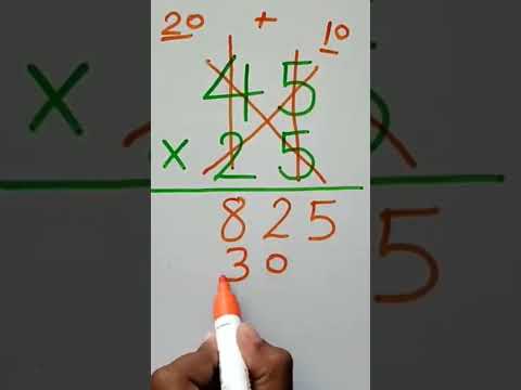 Multiplication tricks to make math fun and easy #maths #multiplication #mathtrick