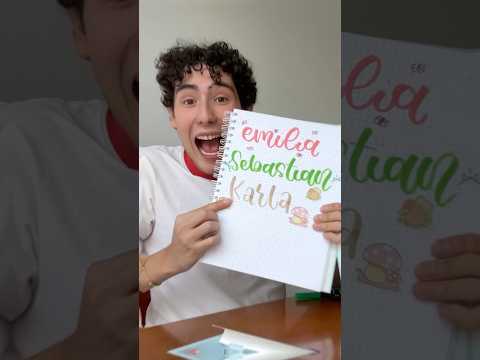 TU NOMBRE EN LETTERING 😱| Leo Study