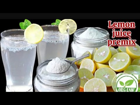 How To make Shakanjawi premix at home| How to make Lemonade premix