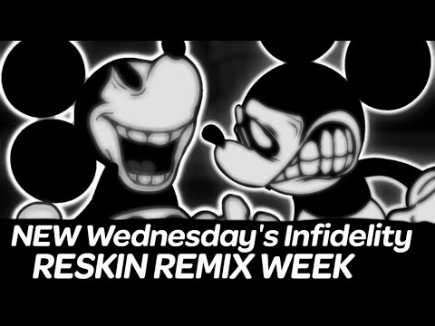 NEW Wednesday's Infidelity Remix Reskin Week | Friday Night Funkin'