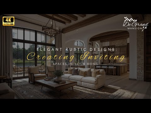 Elegant Rustic Designs: Creating Inviting Spaces in Your Home