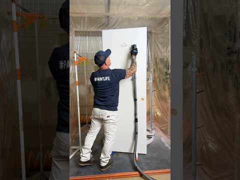 How we paint doors! #paintlife #innovation #tools #inventor