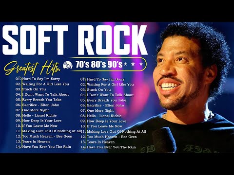 Lionel Richie, Michael Bolton, Rod Stewart, Phil Collins | Most Old Beautiful Soft Rock Love Songs