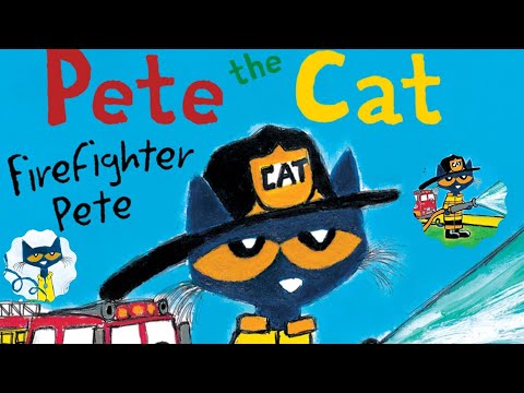 Pete the Cat Firefighter Pete | Fan's pete the cat Book | read aloud book