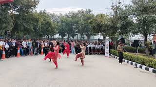 Haryanvi Dance in Chandigarh University | CU Fest | Flash Mob