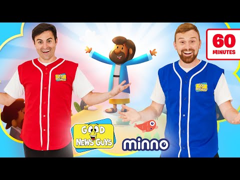 Christian Songs & Bibles Stories for Kids About JESUS! | Good News Guys & Minno Kids