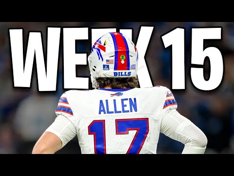 2024 NFL Week 15 Recap: JOSH ALLEN IS UNFAIR!