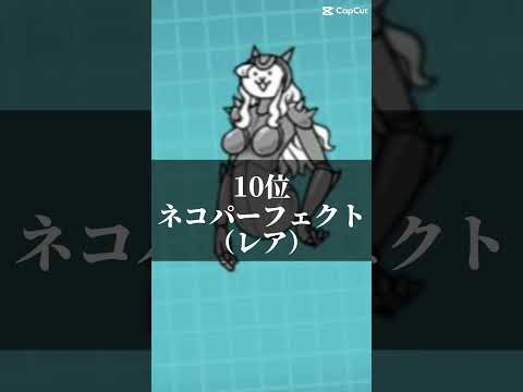 個人的に過大評価されていると思うにゃんこのキャラランキング#バズれ #にゃんこ大戦争 #ランキング #おすすめにのりたい #shorts