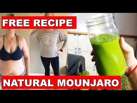 NATURAL MOUNJARO RECIPE⚠️ MOUNJARO RECIPE FOR  WEIGHT LOSS - NATURAL MOUNJARO RECIPE 4 INGREDIENTS