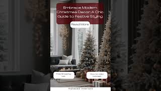 Christmas Luxury Interiors 2024 | The Art of Chic Holiday Decoration. 53