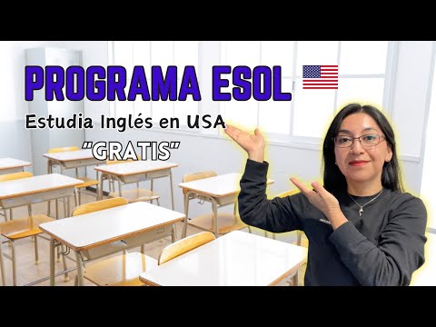 🇺🇸Cómo Aprender Inglés Gratis en USA con el Programa ESOL: Todo lo que Necesitas Saber para 2025!