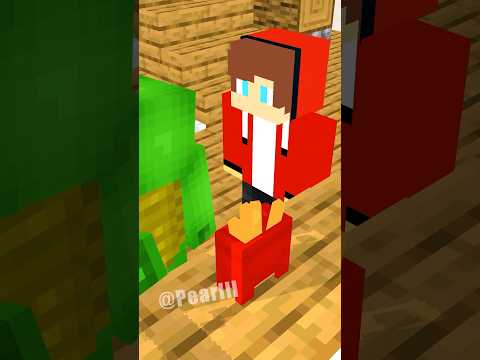 pov JJ - Minecraft Animation #shorts #maizen #minecraft