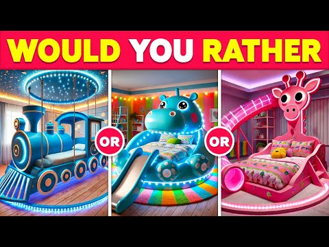 Would You Rather...? Build Your Dream House 🤑🏡🌈 100 HARDEST Choices Ever!