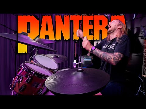 OLA LEARNS PANTERA - Mouth For War Drums