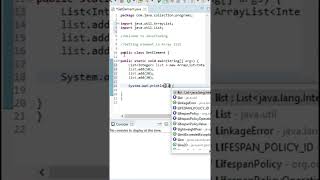 Get Element from ArrayList at Specific Index | ArrayList get(index) Method java #shorts #javatcoding