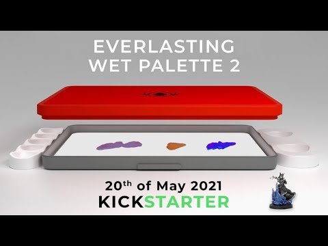 The Everlasting Wet Palette 2 by Redgrass Games: Paint, Wipe, Repeat