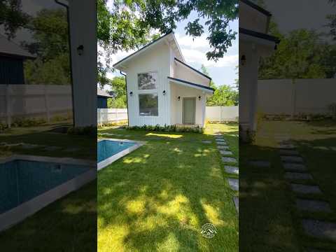 400-sqft tiny house w/ pool & yard—would you live here? 🏡 #tinyhouse #tinyhome #smallhouse #türkiye