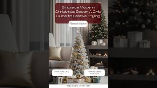 Christmas Luxury Interiors 2024 | The Art of Chic Holiday Decoration. 64