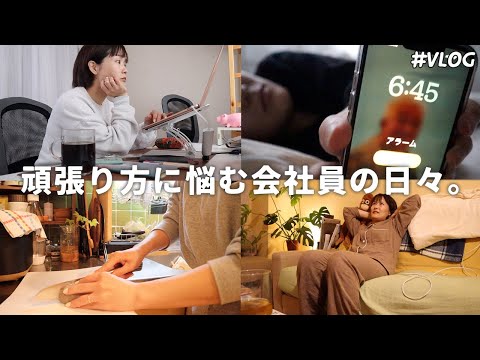 【社会人Vlog】平日にクオーターライフクライシスってやつにぶち当たってる最中🥂/在宅勤務🙆/多分こうゆう生き方で合ってる👌