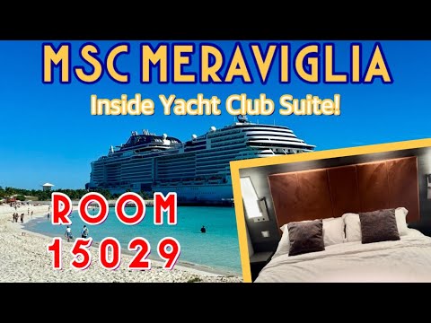 ROOM TOUR: MSC Meraviglia Inside Yacht Club Suite 15029