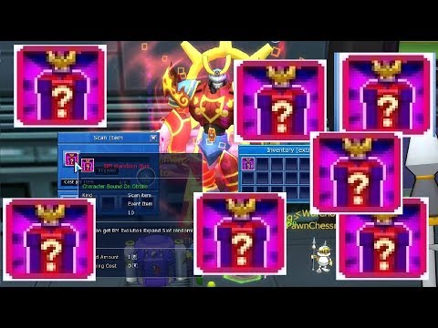 Digimon Masters Online - Scanning 10 BM Random Boxes!