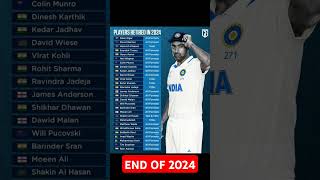 2024 - a year of goodbyes 🥺😓💔 #indvsaus2ndtesthighlights