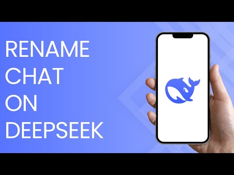 How To Rename A Chat On DeepSeek AI