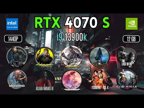 RTX 4070 SUPER 1440P GAMING TEST