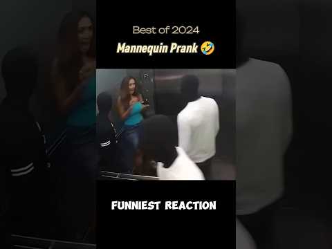 Best of 2024 funniest prank | Mannequin prank | try not to laugh #mannequinprank