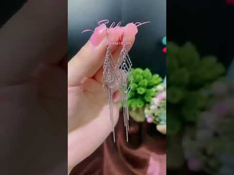 Beautiful Stunning😍 Elegant Earrings  ❤ | Share and like them |#shortsvideo