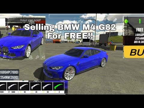 Selling BMW M4 G82 For FREE - Car Parking Multiplayer New Update #shorts