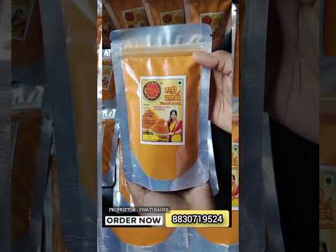 Banni Gold Haldi Powder Order now #turmeric #ordernow #order #punekar #pune #shortvideo