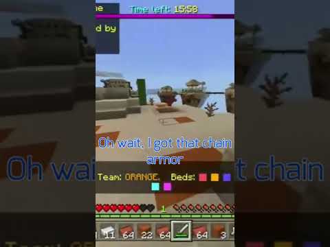 Do NOT try to craft sugar in Bedwars