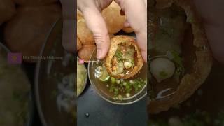 Pani Puri Challenge 🤤😍 #shorts #golgappa #puchka #fuchka #asmr #food #india