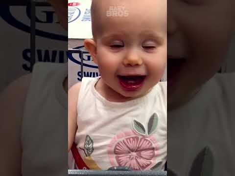 Proof that babies make the best comedians! 😂 #laugh #baby #cute #funnybaby