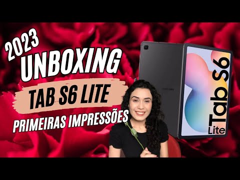 Galaxy Tab S6 Lite, o TABLET com melhor custo benefício da SAMSUNG. Vale a Pena? Unboxing 2023