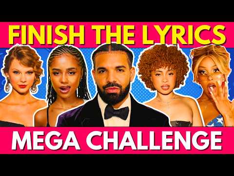 FINISH THE LYRICS & MORE - 2024 Most Viral Songs 📀 Mega Challenge 📢