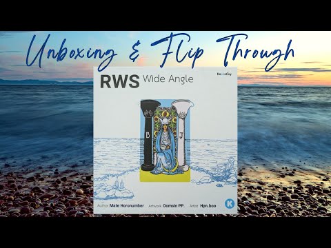 RWS Wide Angle By Deckstiny 🌄🏞️🏜️ SO MUCH MORE TO EXPLORE! 🎁 Tarot Unboxing 🎴 Flip Through 🔮✨