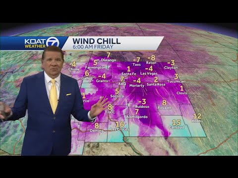 Winter storm exits New Mexico as cold trend continues