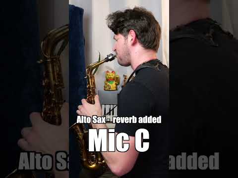 Budget Alto Sax Mic Comparison #audioengineering #jazz #saxophone #altosax