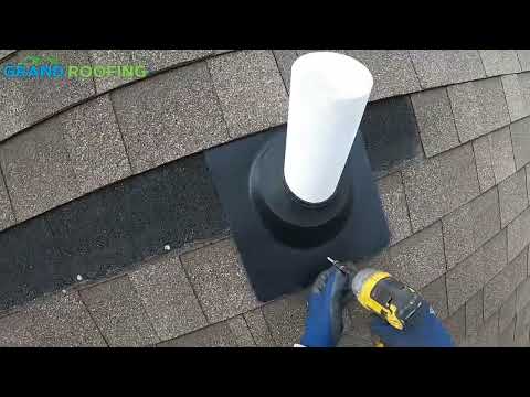 Pipe Boot Flashing Install