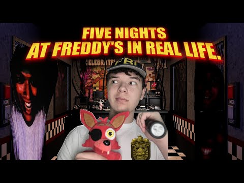 We Tried to Survived Five Nights At Freddy's In Real Life