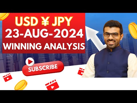 Daily Technical Analysis: USDJPY 23-AUG-2024 USD/JPY ANALYSIS TODAY